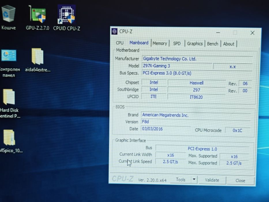 Gigabyte Z97X Gaming 3 сокет 1150