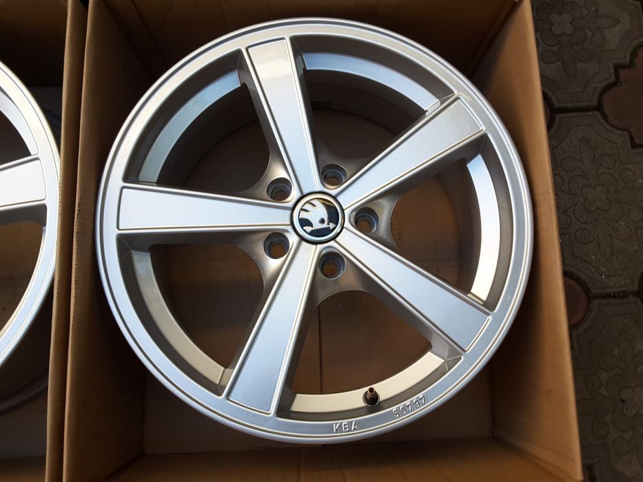 jante aliaj 17; 5x112;  Skoda Kodiaq, Karoq, Superb, Octavia Scout