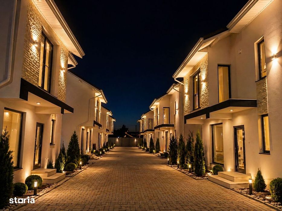 Vila modernă P+1E+M - Complex Rezidential – Bragadiru- Zona de TOP!