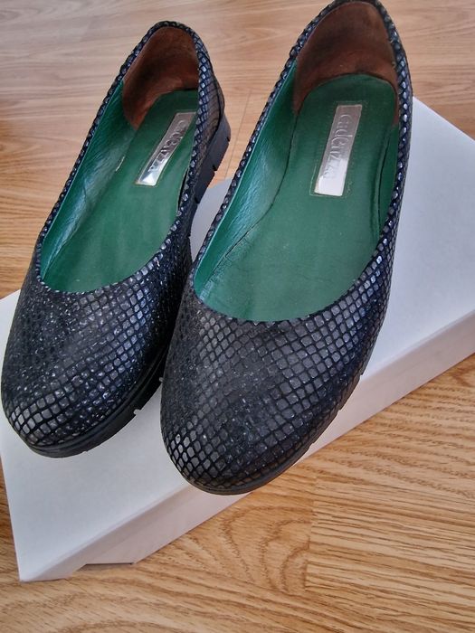 Balerini piele naturala