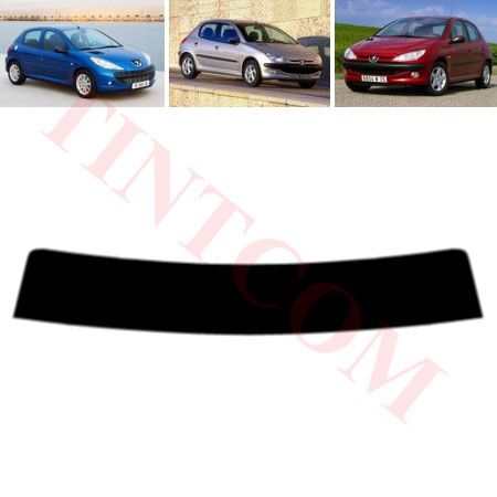 Peugeot 206 (5 врати, хечбек, 99 - 10) Фолио за затъмняване на стъкла