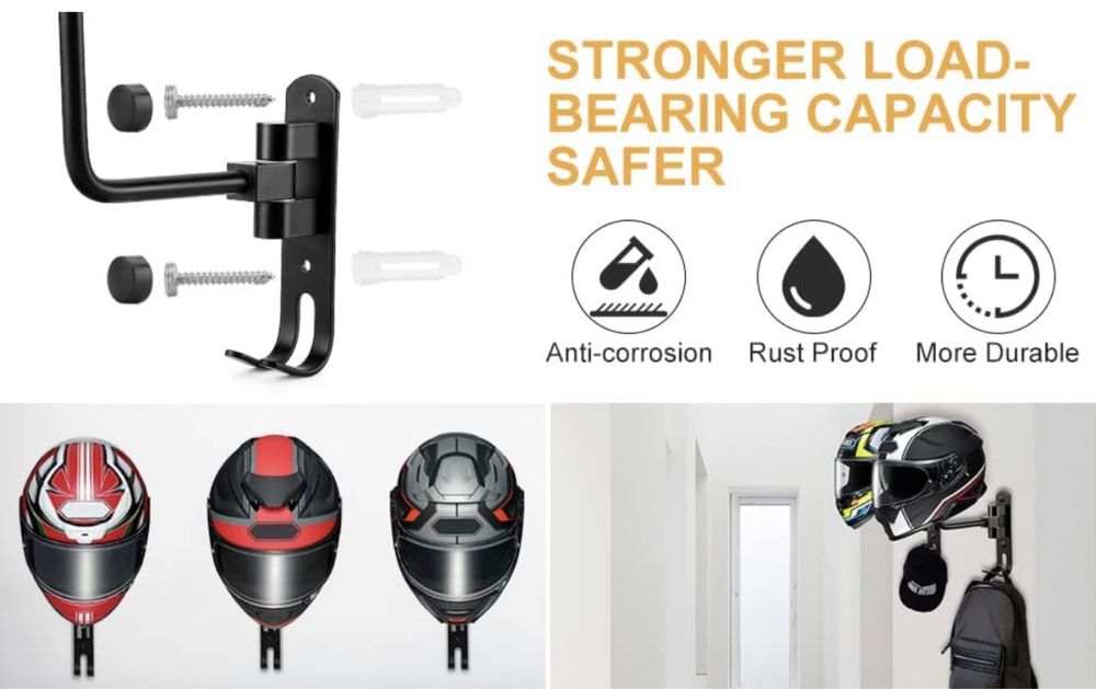 Закачалка за мото каска FoxZ - БЕЗПЛАТНА ДОСТАВКА