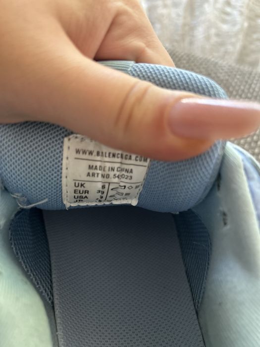 Adidasi Track baby blue