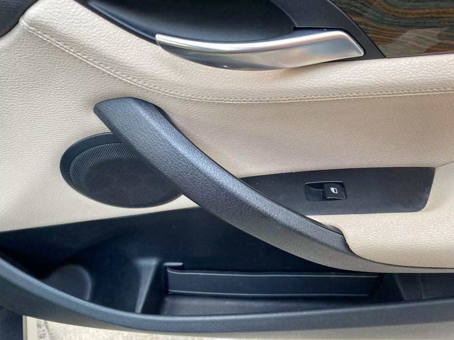 Set Manere trim ornament usa sofer pasager crom negru crem Bmw X1 E84