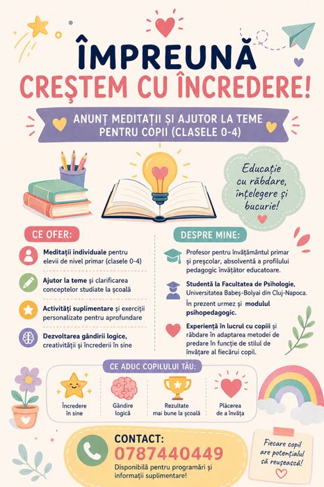 Meditații clasele 0-4