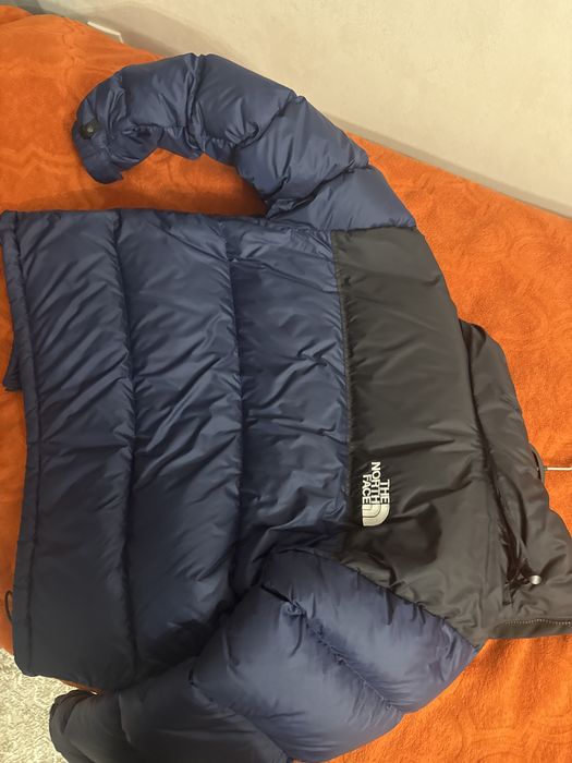 North face Куртка черно-синий М размер оригинал