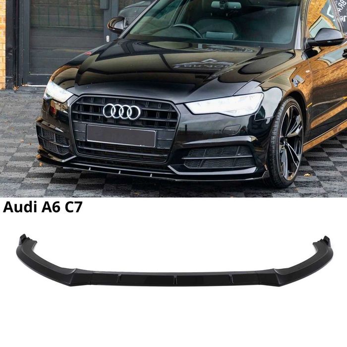 Преден лип за Audi A6 C7 (2011–2018) седан / комби – спортен дизайн