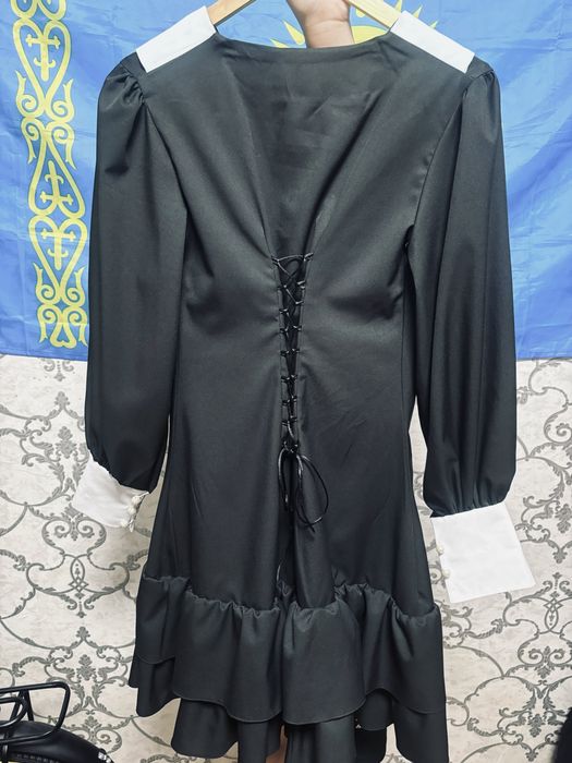 Стильное школьное платье