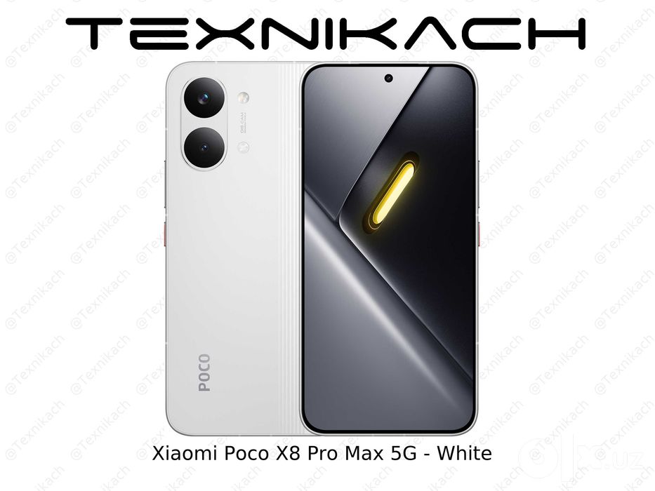 Poco X8 Pro Max 5G • Yetkazib berish • Tekshirib to‘lash