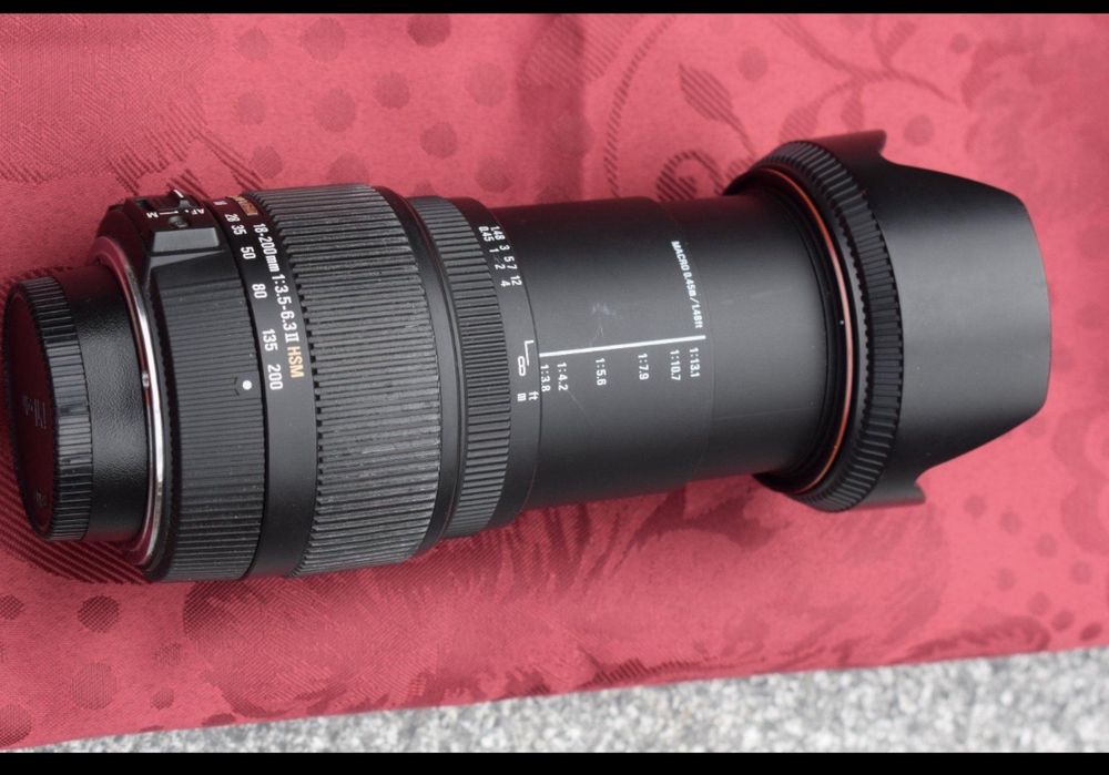 Обжектив sigma 18mm-200mm