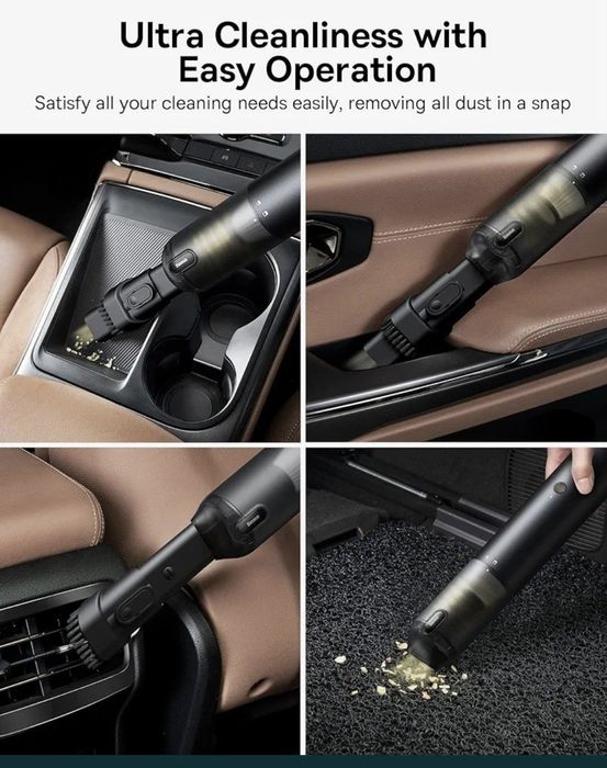 Avto Pilesos Baseus A3 Lite Беспроводная Автопылесос