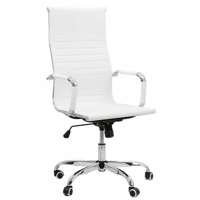 Scaun Birou Ergonomic DHO802M Otel Piele 3 culori LIVRARE GRATUITA!