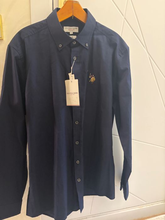 Продается Рубашка от Бренда Polo L (50-52) темное-синый