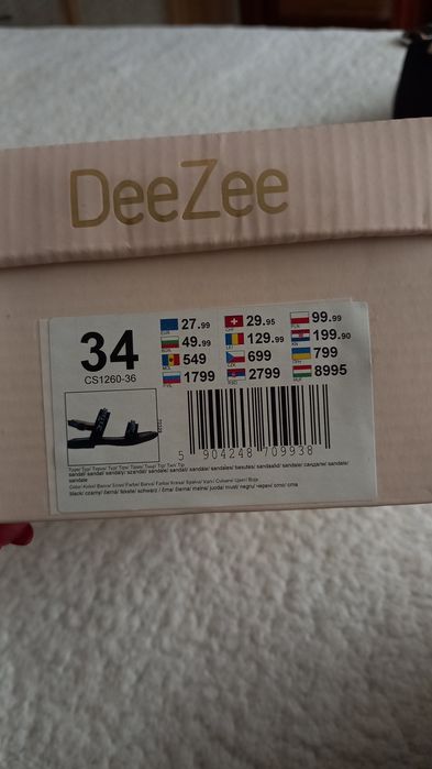 Sandale DeeZee nr 34