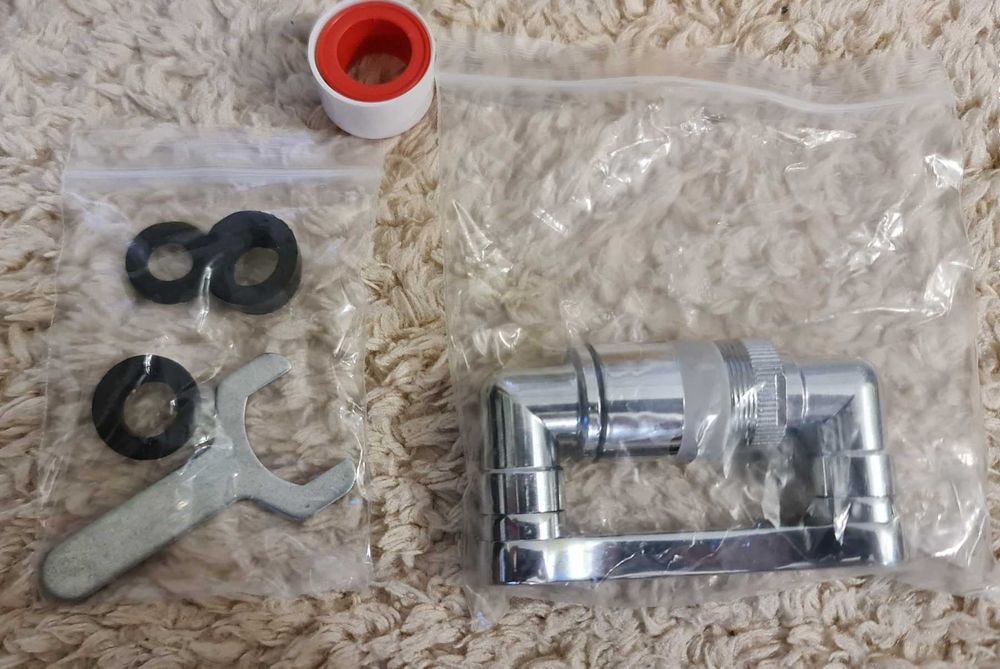 Удължител за смесител за мивка с аератор