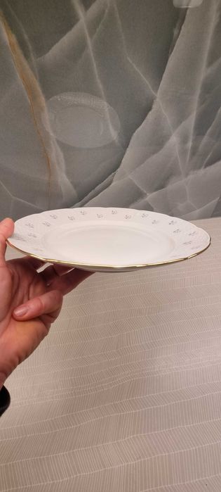 Порцеланови чинии, сервиз за хранене, Чехословакия