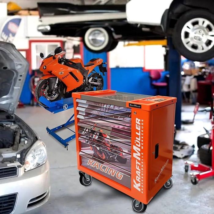 Dulap scule 260 piese Kraftmuller Racing