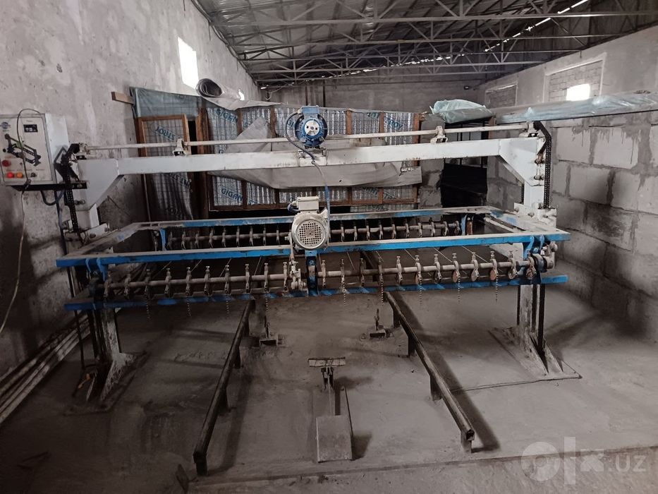 Газаблок ишлаб чиқариш установкаси,  холати жуда яхши кўп ишламаган