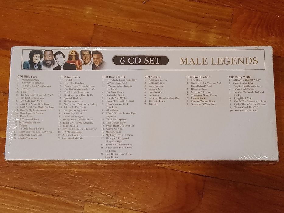 Комплект от 6 броя дискове (CD) Легенди