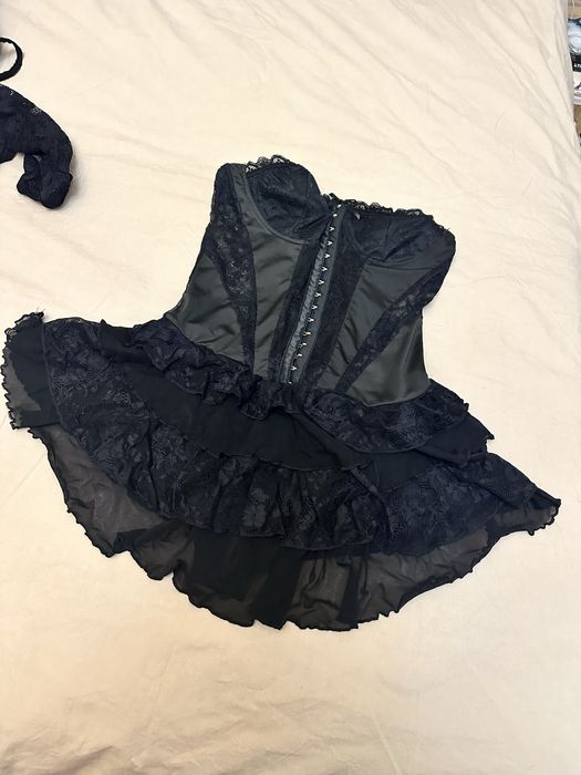 Haine Rochie Sutien Top  Goth Punk