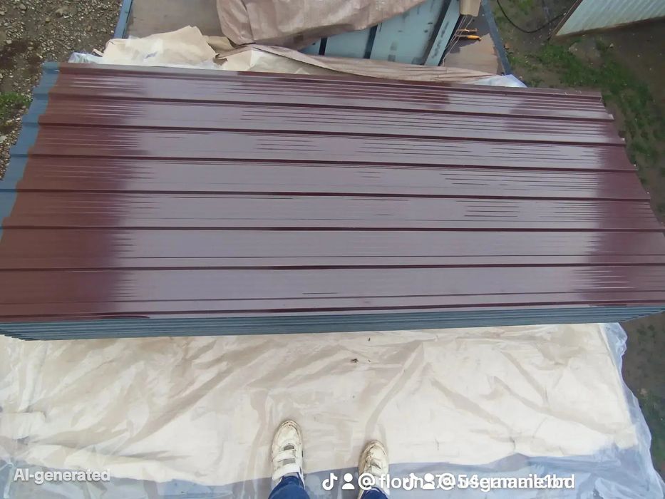 Tabla cutata maro și gri