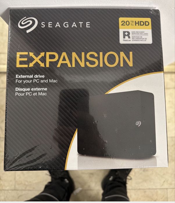 Hdd extern seagate expansion 20tb nou sigilat