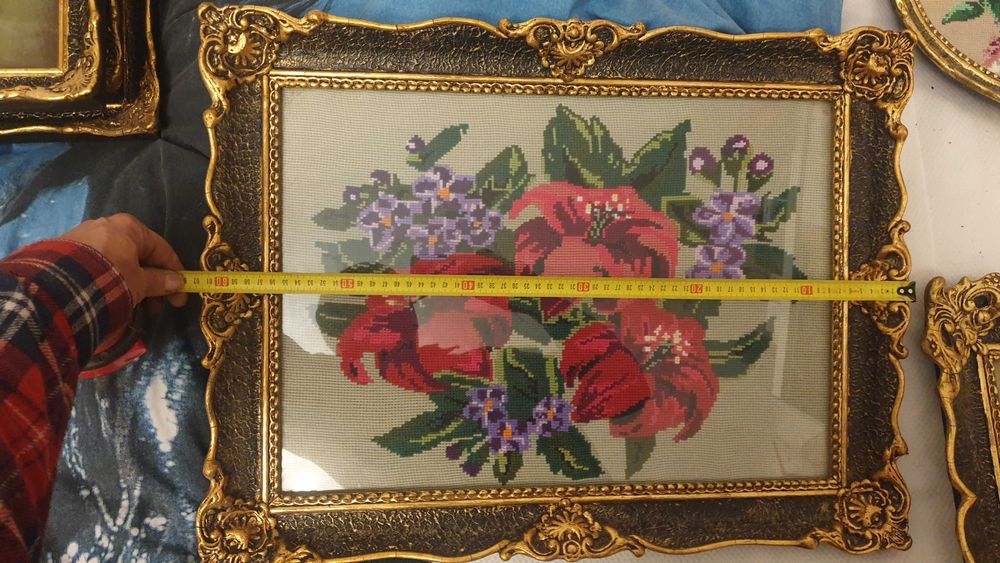 goblenuri cusute manual  cu valoare de arta