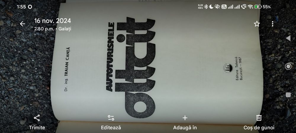 Autoturismele Oltcit , cartea lui Traian Canta an 1987 RSR