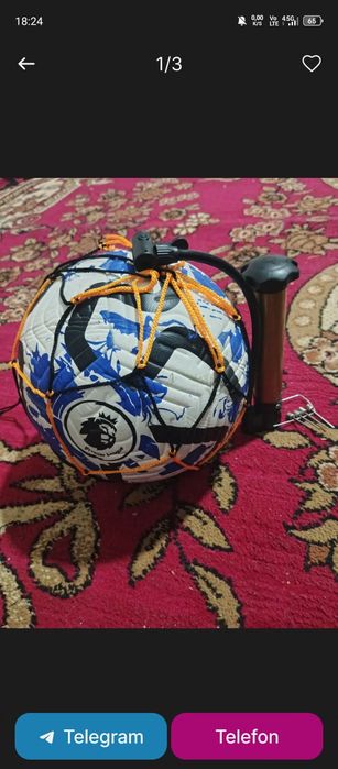 5 tasmerli fudbol toʻp