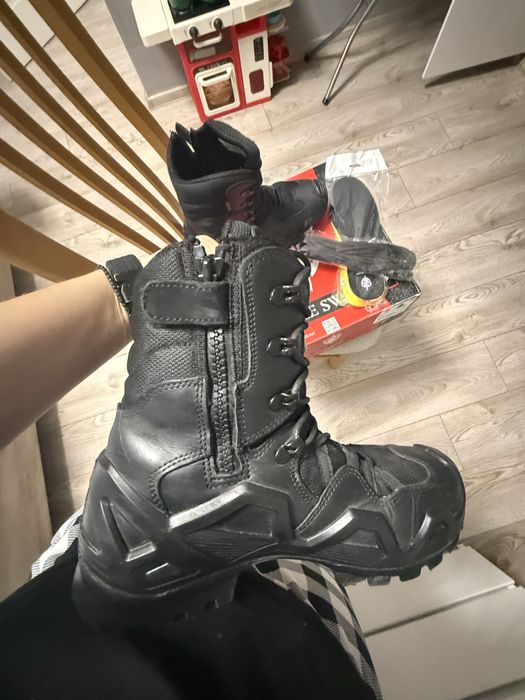 Черни кубинки Single Sword (zipped)