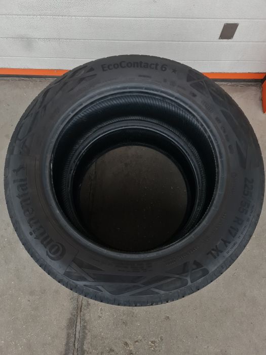 Летни гуми 2 броя CONTINENTAL EcoContact6 225 55 R17 дот 0424