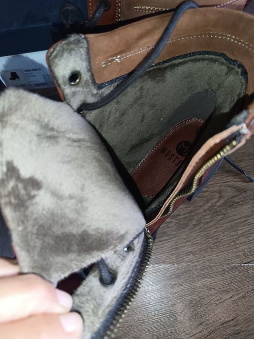 Mustang нови кожени боти