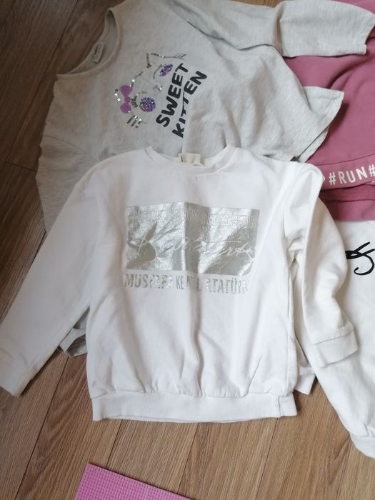 Блузи  с дълъг ръкав134 см