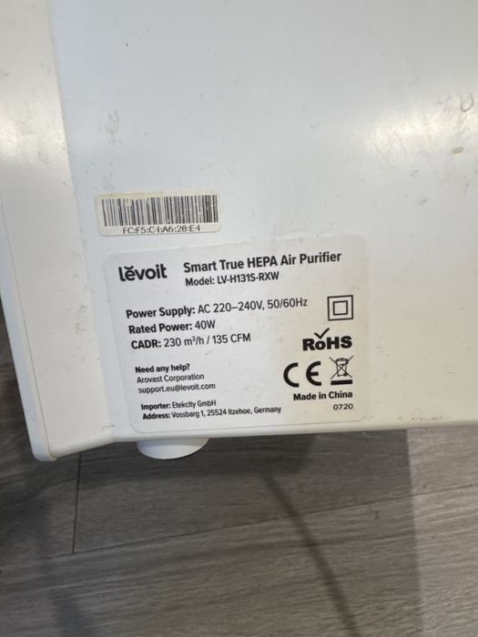 Purificator aer Levoit Smart True Hepa LV H131S RXW