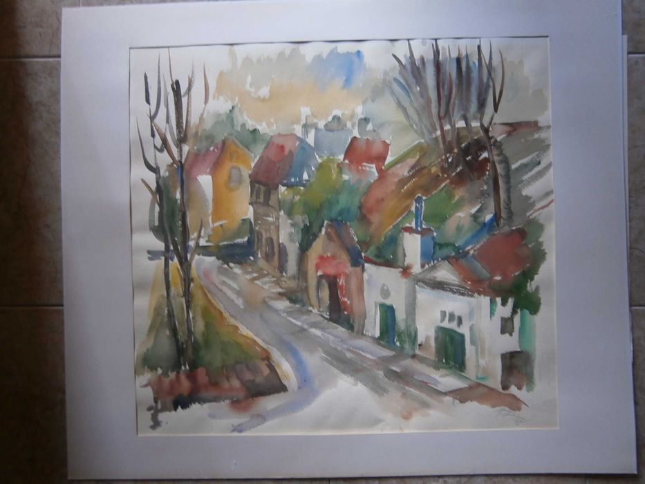 Картина Акварел 52х47см.