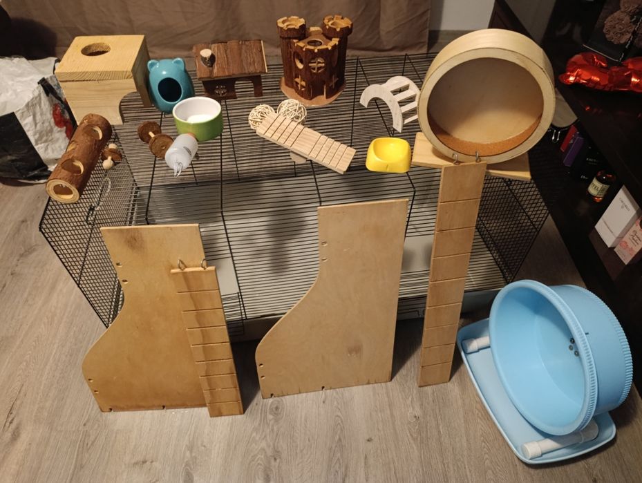 Cușca mare pentru hamsteri