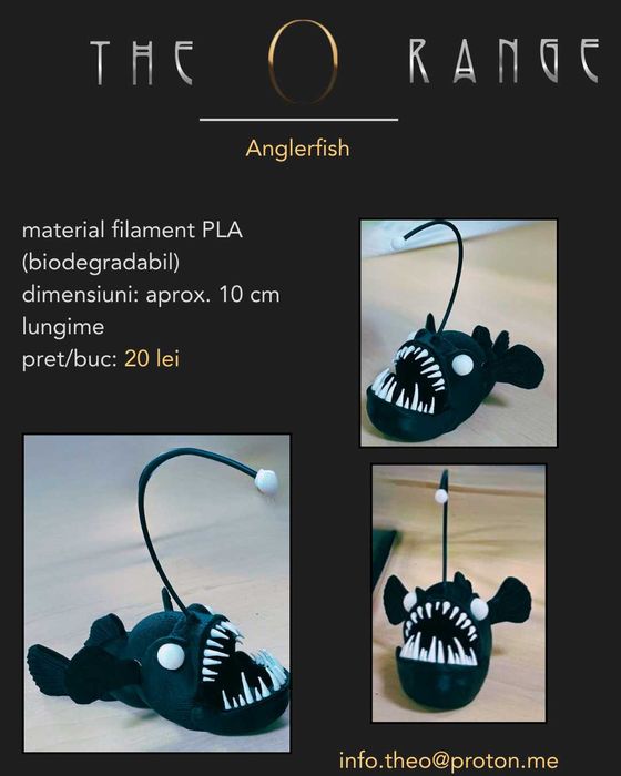 Figurina AnglerFish - model flexi