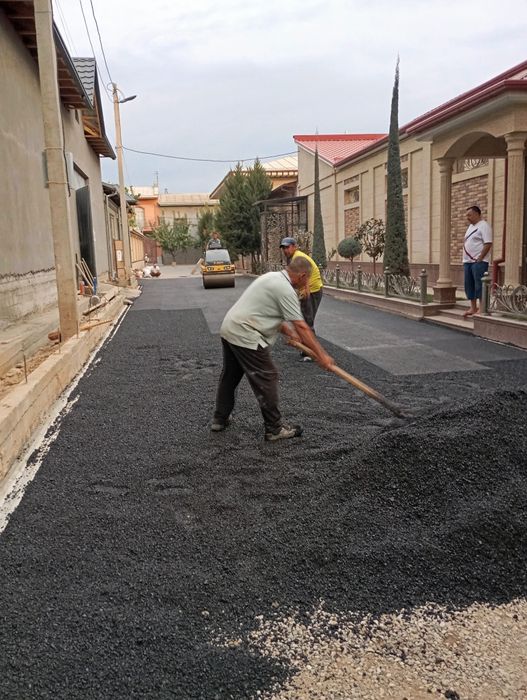 Asfalt xizmati arzon Sifat kafolatlangan асфалть