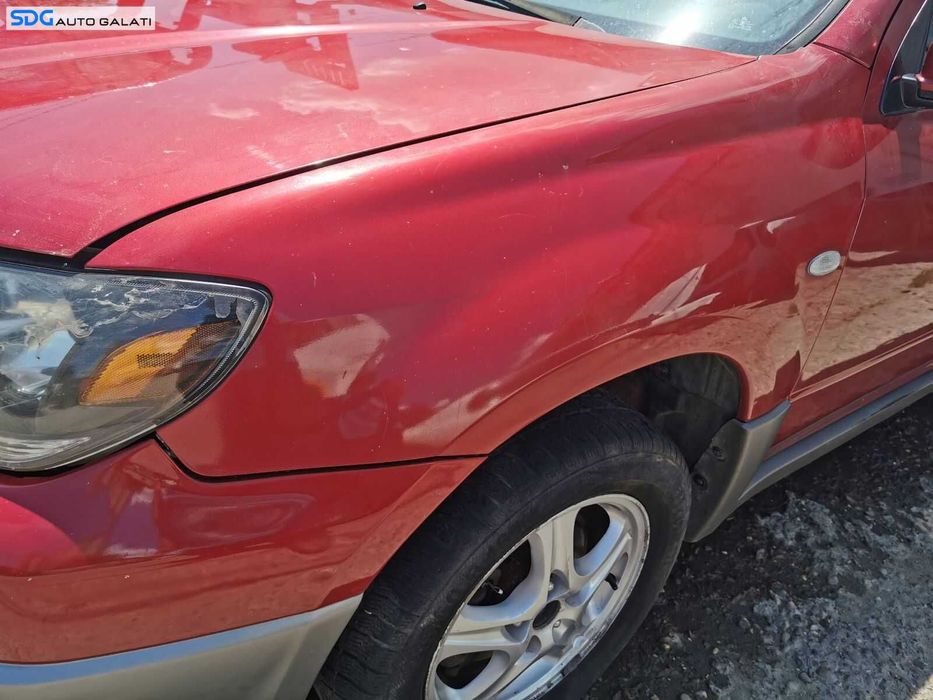 Aripa Stanga Fata Mitsubishi Outlander 2003 - 2008 Culoare Rio Red Metallic R20 R20B [0585]