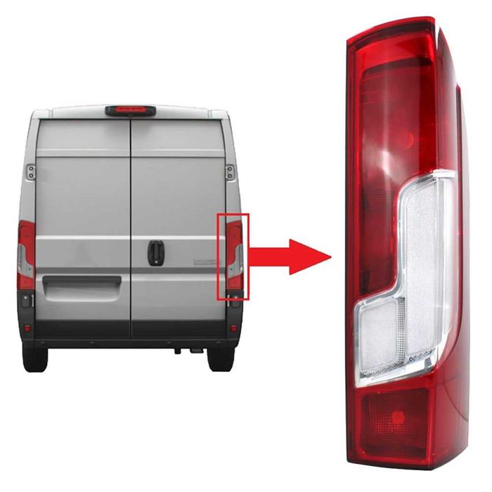 Десен Стоп за Fiat Ducato Peugeot Boxer Citroen Jumper 2014 до 2018