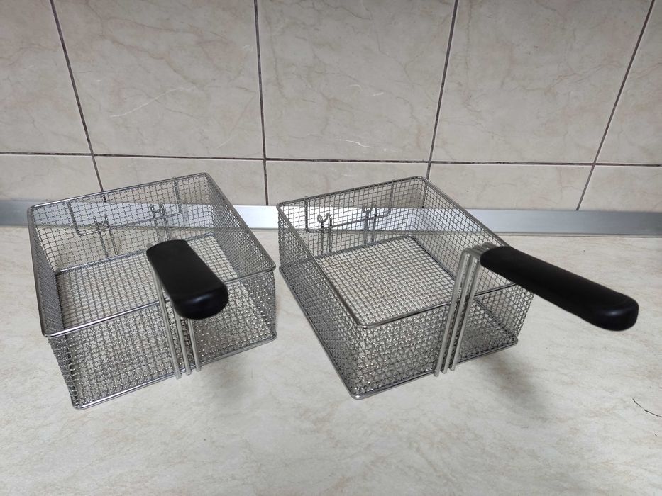 Doua cosuri pentru friteuza profesionala 255mm/230mm/110mm