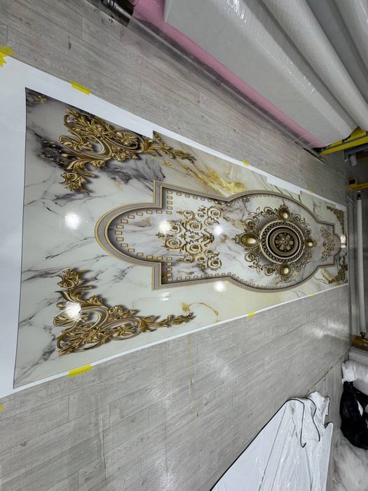 Натяжные потолки и 3D фотообои от производителя. От 40.000сум