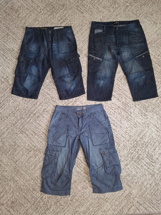 Lot pantaloni scurti (3/4) marime 32.