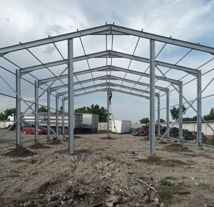 Vand hale si structuri metalice profesionale, direct producatorii