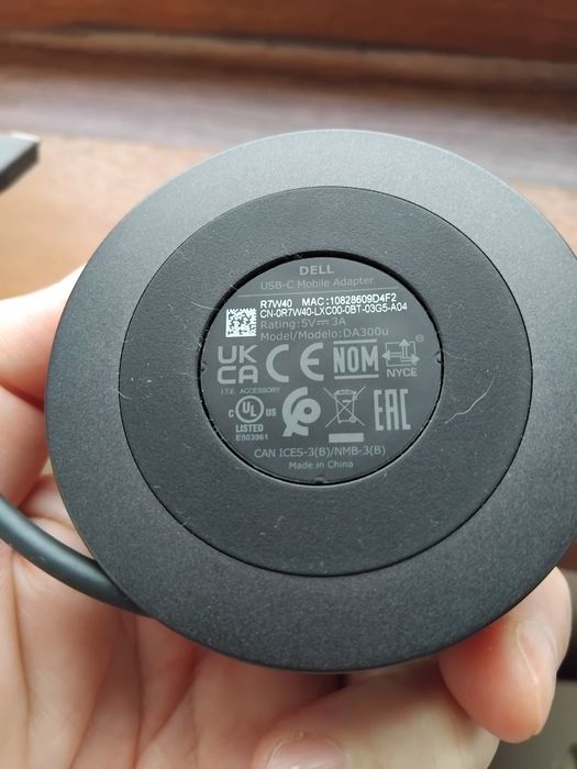 Adaptor mobil Dell USB-C,  6 in 1