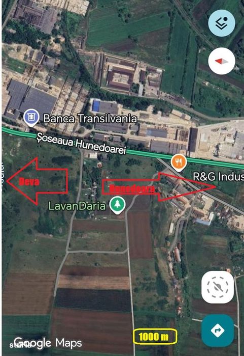 Teren Cristur la 200m Lavanderia