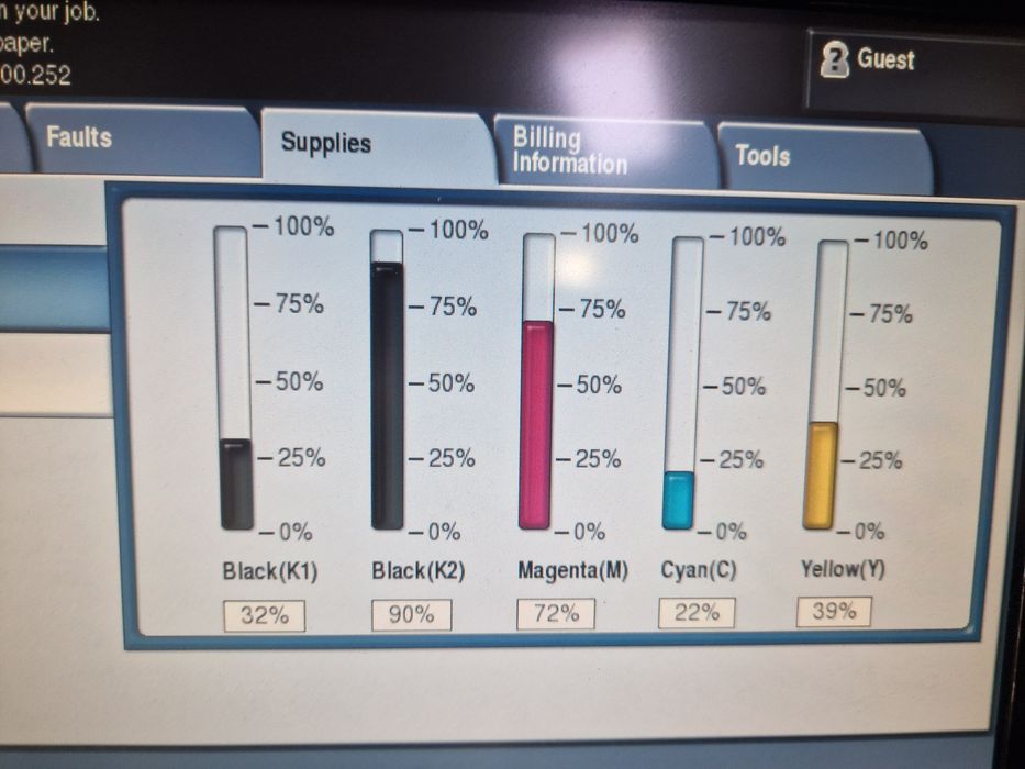 Vând imprimanta xerox wc 7755 laser color Workcenter, 
- imprimare col
