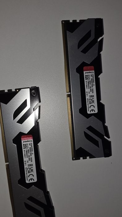 Memory Kingston Fury Renegade Silver 32GB(2x16GB), DDR5, 6400MHz, CL32