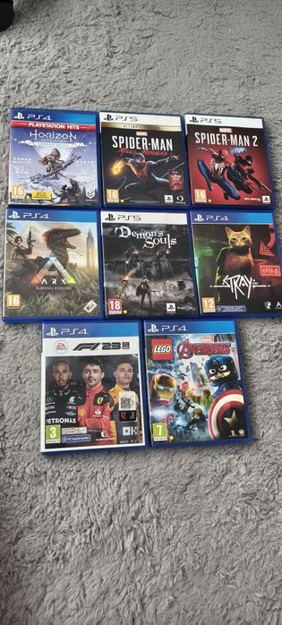 Продавам игри за Playstation 4 и 5