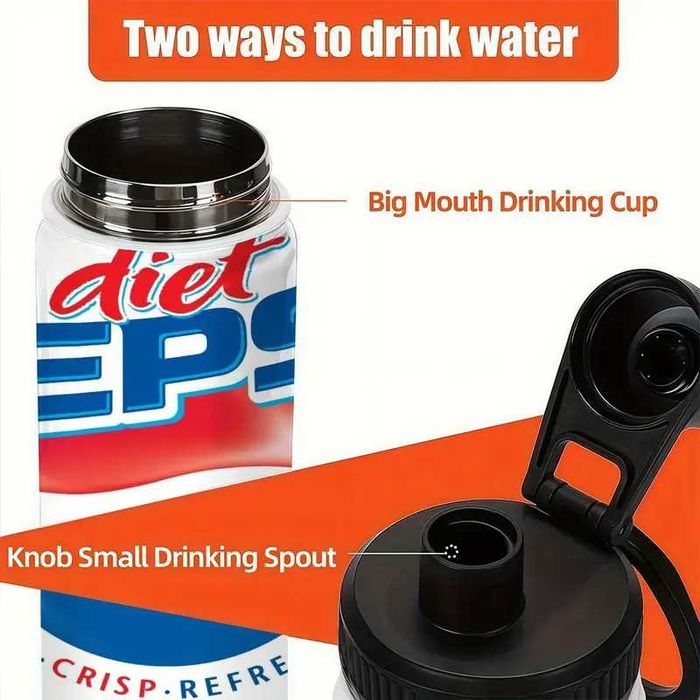 Sticla de apa din otel inoxidabil PEPSI